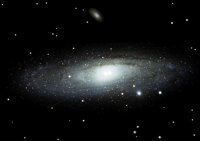 Галактика M31, по структуре наиболее похожая на нашу (Фото: Дмитрий Елисеев, Скриншот программы Stellarium)